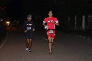 Km35 with a runner from General Santos City
